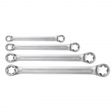 NEO TOOLS CSILLAGKULCS KÉSZLET TORX 4db, T6-T24 25 év garanciával 09-980