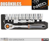 Neo Tools dugókulcs készlet - 1/2" - 12 részes
