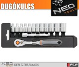 Neo Tools dugókulcs készlet - 1/4" - 14 részes