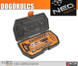 Neo Tools dugókulcs készlet - 1/4" - 34 részes