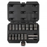 NEO TOOLS Dugókulcskészlet, sérült fejű csavarokhoz 16db 1/2”, 8, 10, 11, 12, 13, 14, 15, 16, 17, 19, 21, 22, 24, 27mm 11-920