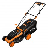 NEO TOOLS Elektromos fűnyíró 1600W, 380mm, 45L-es gyűjtőkosár 04-628