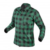 NEO TOOLS Flanel munkaing, zöld-fekete, 100% pamut, XL 81-546-XL