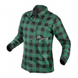 NEO TOOLS Flanel munkaing, zöld-fekete, 100% pamut, XL 81-546-XL