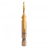 NEO TOOLS Gépi menetfúró, 2az1ben előfúró éllel, HSS-Titán, M3X0,5mm, hatszög szárral 08-949