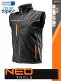 Neo Tools HD ORANGEBLACK technikai softshell mellény - munkaruha