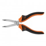 NEO TOOLS Hosszúcsőrű fogó, hajlított 180mm 25 év garanciával 01-255