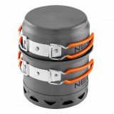 NEO TOOLS Kemping főzőedény készlet 2az1-ben 63-144