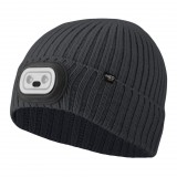 NEO TOOLS Kötött munkasapka, beépített RGB-led lámpával 81-627