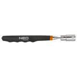 NEO TOOLS Mágneses CSAVARKISZEDŐ TELESZKÓPOS 190-810mm, 3.5KG LÁMPÁVAL 11-611