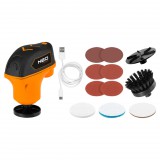 NEO TOOLS Mini multifunkciós készülék, polírozó 4V, Li-Ion, USB-C 3 év garanciával 04-604