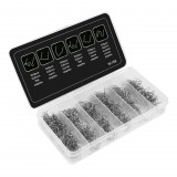 NEO TOOLS Műanyagjavító kapocs készlet 19-158-hoz, fém, 6 tipus 100-100db 19-159