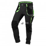 NEO TOOLS Munkásnadrág, PREMIUM, 4 irányban önbeálló anyag, fekete-zöld, L 81-290-L