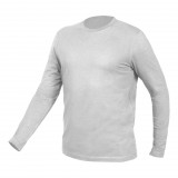 NEO TOOLS Munkavédelmi póló, hosszú ujjú, szürke, 90% pamut, XL 81-690-XL