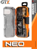 Neo Tools okostelefon javtó csavarhúzó készlet 11 db-os - szerszám
