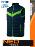 Neo Tools PREMIUM BLUE technikai bélelt mellény - munkaruha