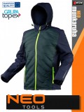 Neo Tools PREMIUM BLUE technikai bélelt vízálló kabát - munkaruha
