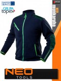 Neo Tools PREMIUM BLUE technikai polár kardigán pulóver - munkaruha
