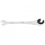 NEO TOOLS Racsnis csillag-villáskulcs, félig nyitott, 8mm 25 év garanciával 09-255