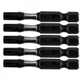 NEO Torziós ütvecsavarozó bitek S2, 50mm, T30 - 5db. (09-587)