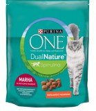 Nestlé PURINA ONE DUAL NATURE Spirulina Steril Marhával száraz macskaeledel 750g
