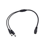 Nestron DC csatlakozó elosztó; 1x aljzat; 2x dugó NPP-DC1F2M