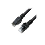 Nestron NCN-P1C6U-1CBK UTP patch kábel, CAT 6, fekete, 1m