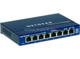 Netgear 8 Port Gigabit Ethernet Switch 10/100/1000 Mbps (GS108GE)