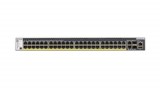 Netgear M4300-52G-PoE+ 1000W PSU - Managed - L2/L3/L4 - Gigabit Ethernet (10/100/1000) - Power over Ethernet (PoE) - Rack mounting - 1U