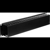 Netrack 2U 19" kábelrendező fekete (119-001-010-005) (119-001-010-005)