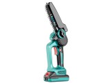 NeviQ L06302, 450 W, 6"-os vezetősín, 2 db 2 Ah-s 20 V-os akkumulátor, Zöld-Fekete, Akkus láncfűrész