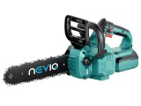 NeviQ L12302, 1000 W, 12"-os vezetőlemez, 1 db 4 Ah-s 20 V-os akkumulátor, Zöld-Fekete, Akkus láncfűrész
