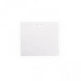 Névkitűző, Euro kivágás, 97x86 mm, DURABLE "Visitor Badge", fehér [100 db]