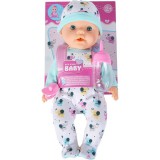 New Born Baby cumisüveges baba elefántos ruhában - Simba Toys