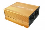 NEW ENERGY Inverter 12V 1500W feszültség átalakító 325x255x103 mm Power USB 2,1A tiszta szinuszhullámú feszültség transzformátor