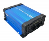 NEW ENERGY Inverter 24V 2000W feszültség átalakító 360x262x113 mm tiszta szinuszhullámú feszültség transzformátor