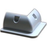 NEW ENERGY Napelem tartó műanyag sarok 4 darabos készlet fehér