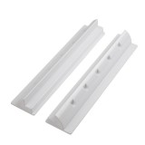 NEW ENERGY Napelem tartó műanyag sin 68 cm 2 db fehér - lakókocsi, lakóautó, hajó tetejére rögzítéshez