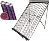 NEW ENERGY Napkollektor U-csöves 15 vákumcsöves U-Pipe ferde tetős tartókerettel