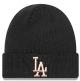 New Era - Los Angeles Dodgers Női Metallic Logo Kötött Sapka