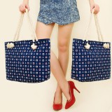 NewChic Tengerész motívumos vászontáska