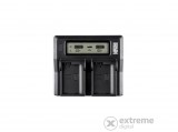 Newell NL0348 DC-LCD Dual akkumulátor töltő, LP-E6 akkumulátorhoz