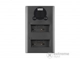 Newell NL2120 DL-USB-C Dual akkumulátor töltő, NP-F550/770/970 akkumulátorhoz