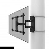 NEWSTAR Neomounts WL40S-910BL16 TV tartókeret 177,8 cm (70") Fekete (WL40S-910BL16)