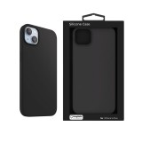 Next One MagSafe Silicone Case iPhone 14 Plus Black IPH-14MAX-MAGCASE-BLACK