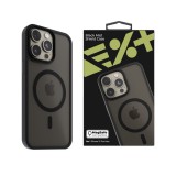 Next One Shield Case for iPhone 15 Pro Max MagSafe Compatible Black Mist  IPH-15PROMAX-MAGSF-MISTCASE-BLK