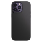 Next One Silicone Case for iPhone 15 Pro Max MagSafe compatible - Black IPH-15PROMAX-MAGCASE-BLACK