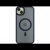 NextOne IPH-15-MAGSF-MISTCASE-MN iPhone 15 éjfekete szilikon MagSafe hátlap (IPH-15-MAGSF-MISTCASE-MN)