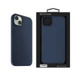 NextOne, iPhone 15 Plus, Kék, Szilikon, MagSafe, Mobiltelefon tok