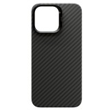 NextOne, iPhone 15 Pro Max, Aramid, Szálas, Fekete, Mobiltelefon tok